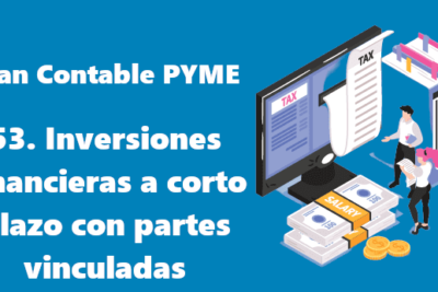 53. Inversiones financieras a corto plazo en partes vinculadas