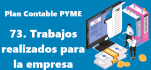 73. Trabajos realizados para la empresa