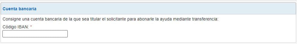 Cuenta bancaria nueva ayuda