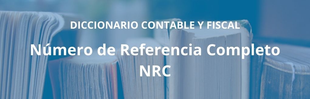 Número de Referencia Completo – NRC