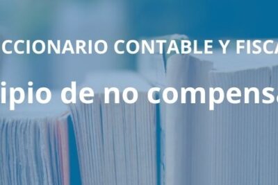 Principio de no compensación