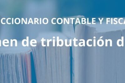 Régimen de tributación de IRPF