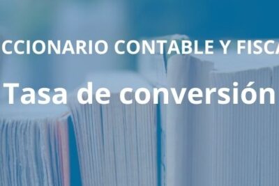 Tasa de conversión